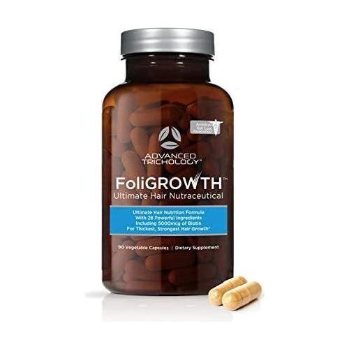 Advanced Trichology FoliGROWTH Hair Growth Supplement capsules