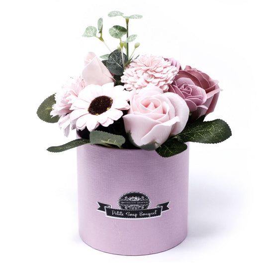 Bouquet Petite Gift Pot - Peaceful Pink Soap Bar | Vegan, Handmade in UK product image
