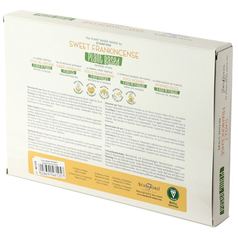 Frankincense Incense Sticks | Low-Smoke, Long Burn