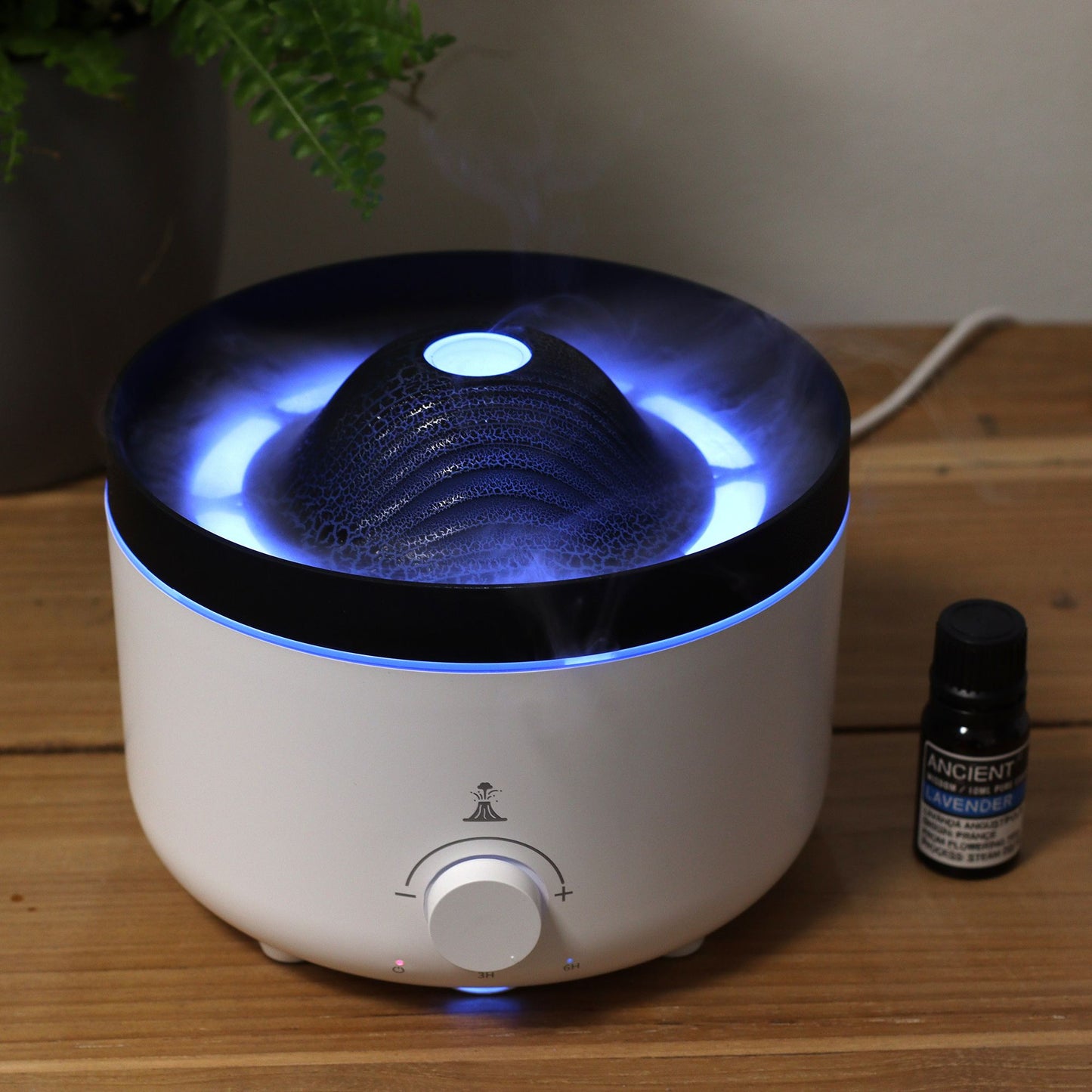 Ultrasonic Aroma Diffuser | Large Volcano Effect Aroma Diffuser (plug) Two Colours - 560ml