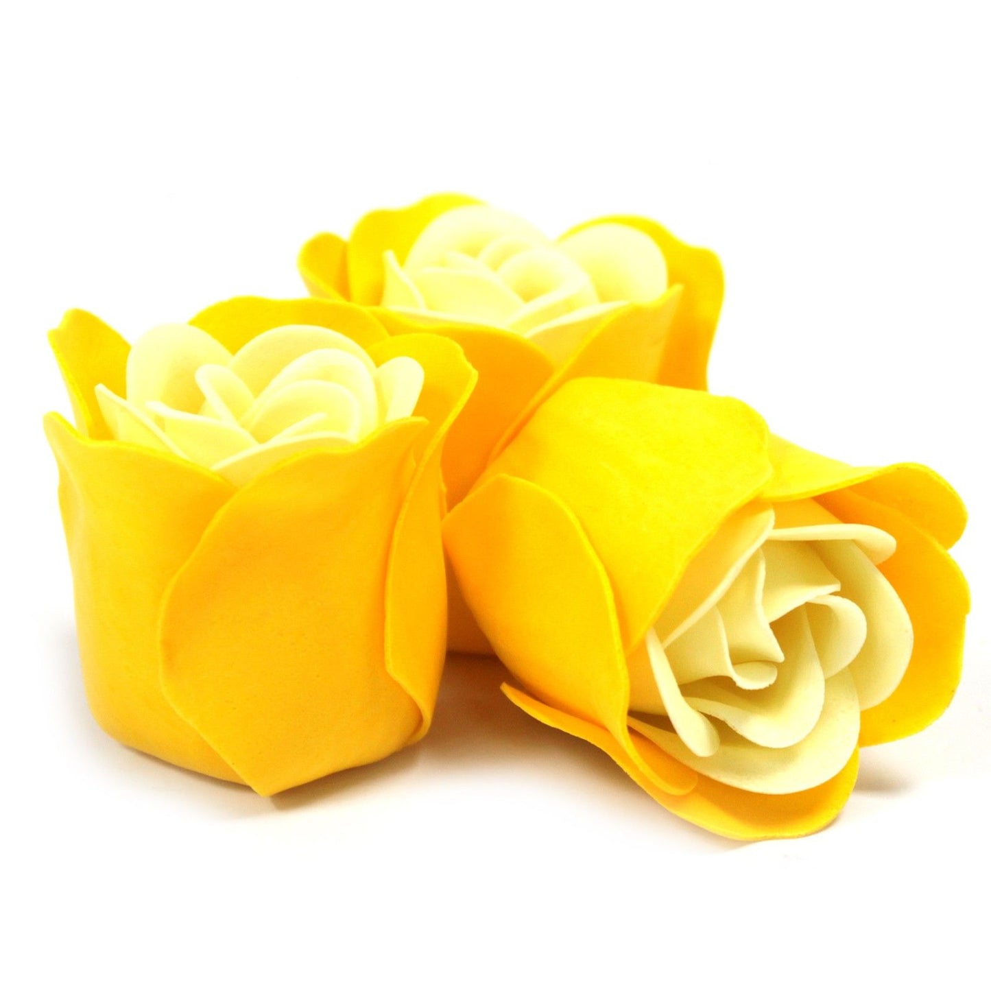 Set of 3 Flower Heart Box - Spring Roses Soap Bar | Vegan, Handmade in UK product image