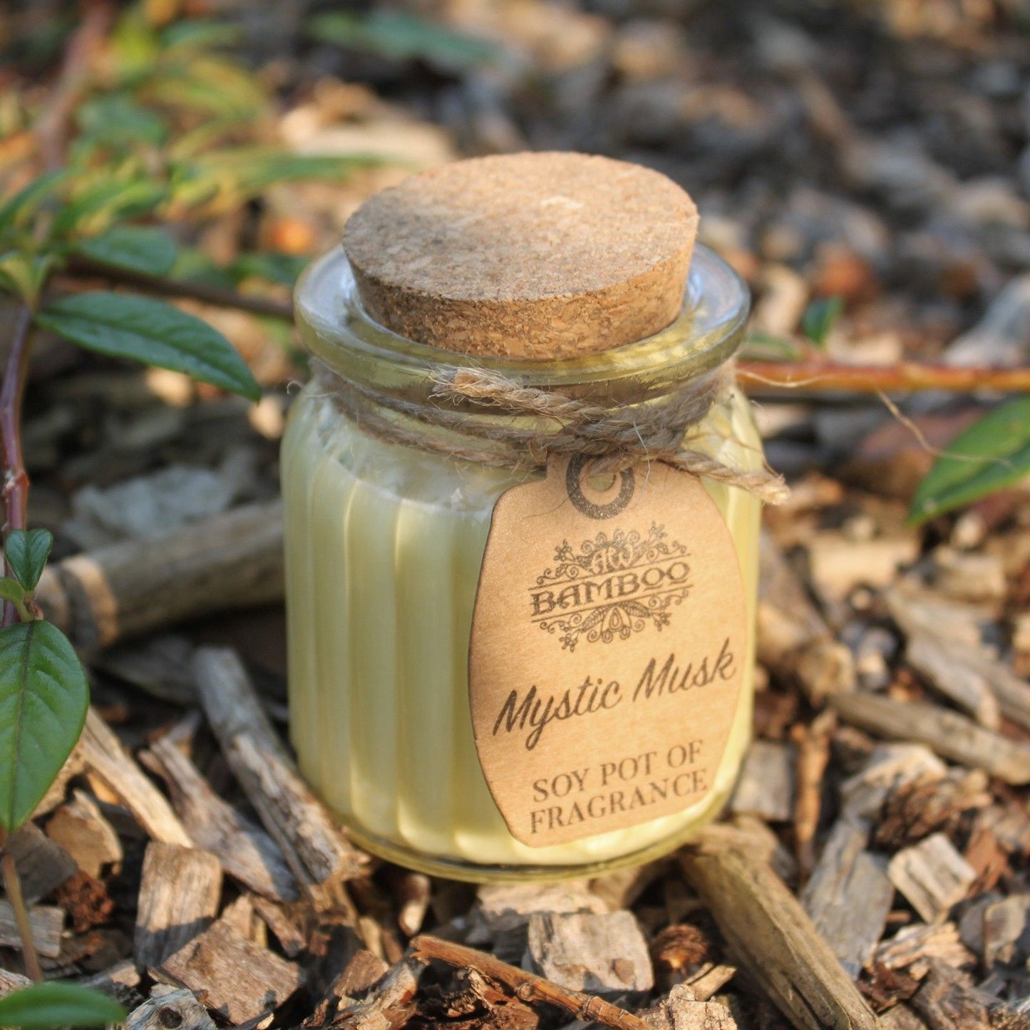 Musk soy wax candle