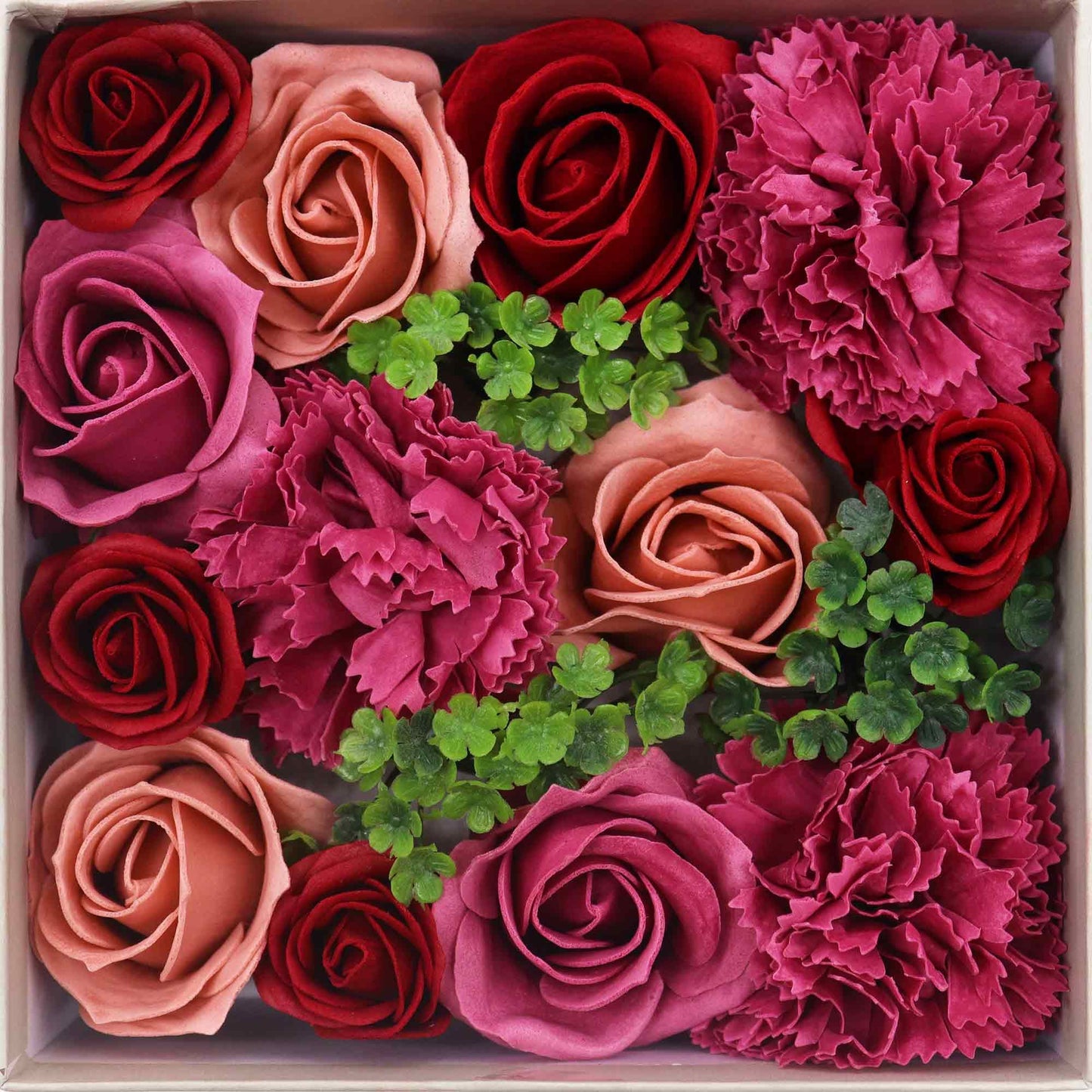 Square Box - Vintage Roses Soap Bar | Vegan, Handmade in UK product image