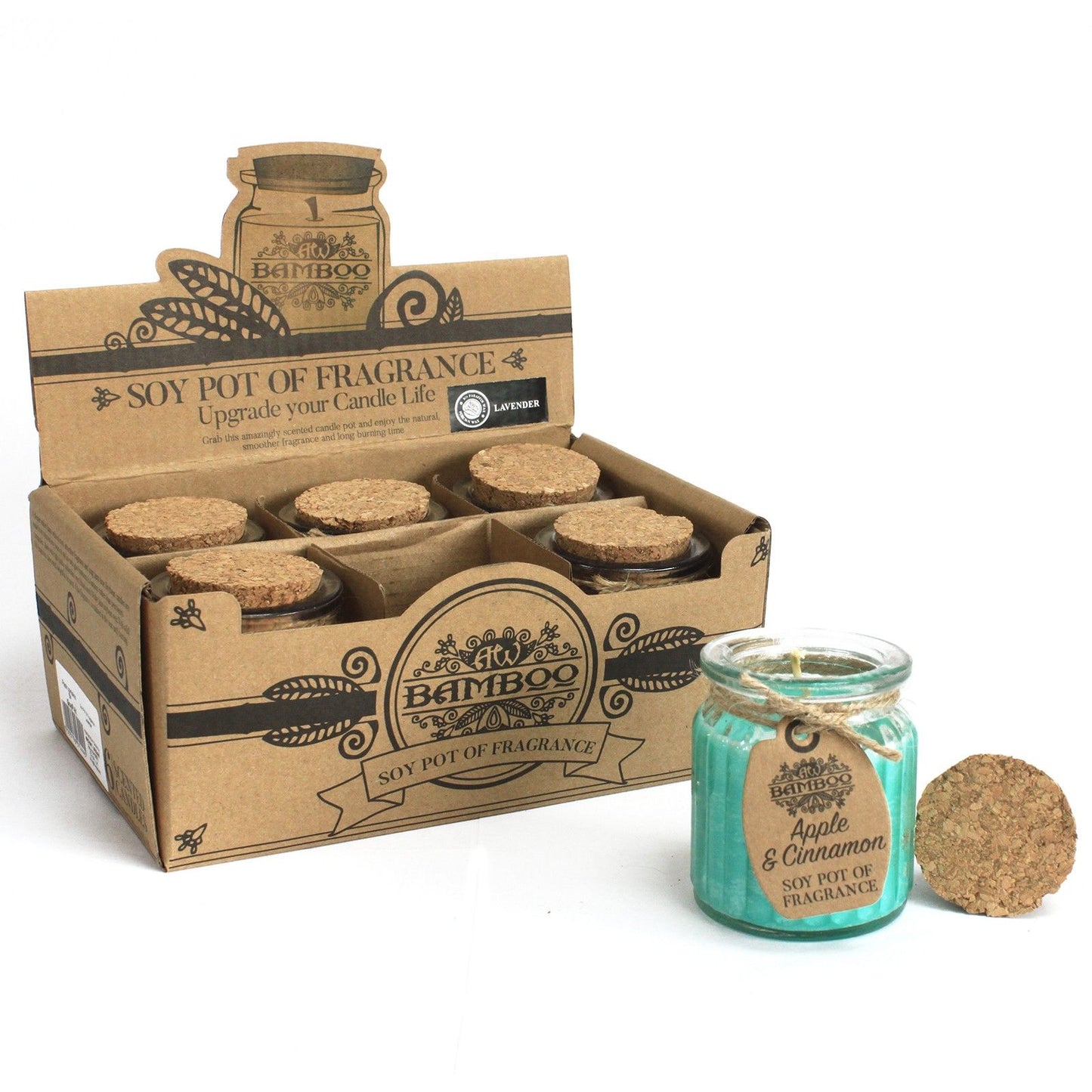 Apple soy wax candle