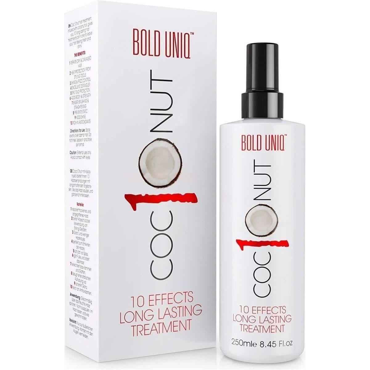 Bold Uniq COC10NUT Coconut Heat Protection Spray 250ml