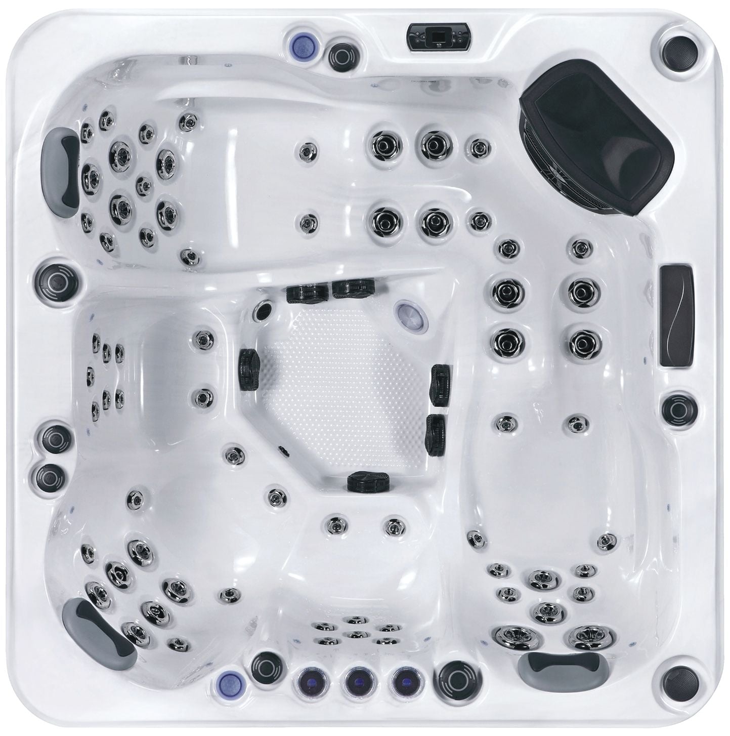 WithinWellness Elysium Dual Max | Premium 5-Person 32A Spa | 75 Jets