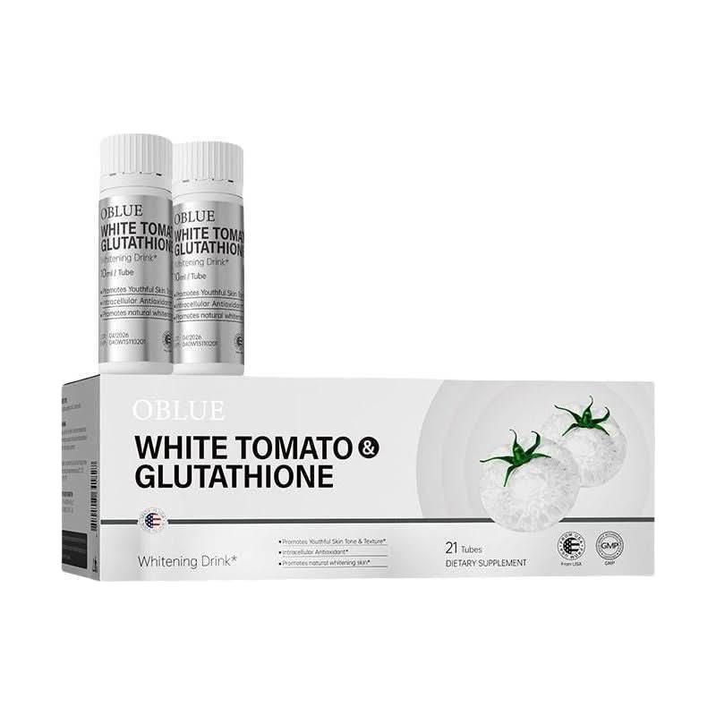 Oblue White Tomato Glutathione Whitening Drink - 10 Units