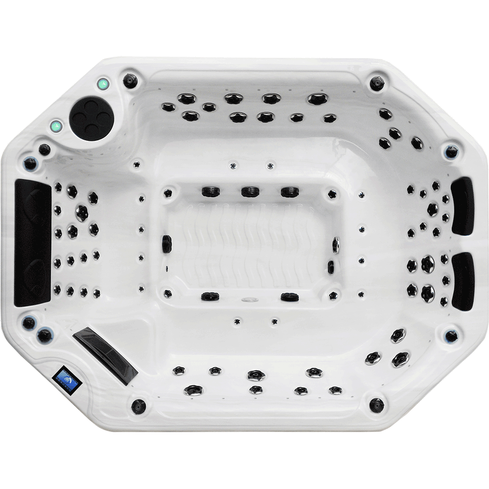 WithinWellness Party Pool 12 | 12-Seat Social Spa Pool