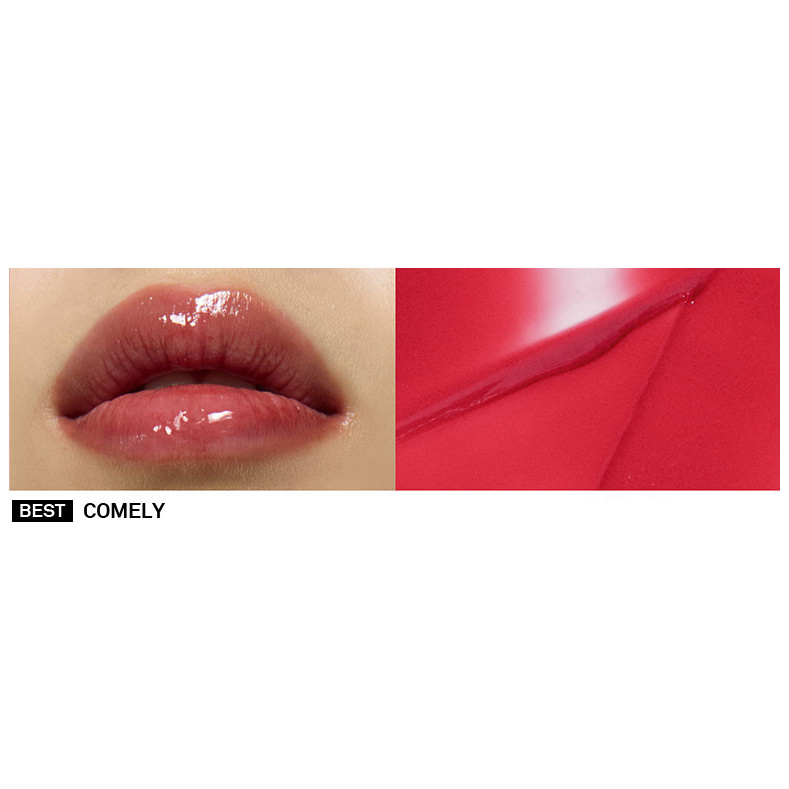 Naming Dewy Glass Lip Tint in various colours