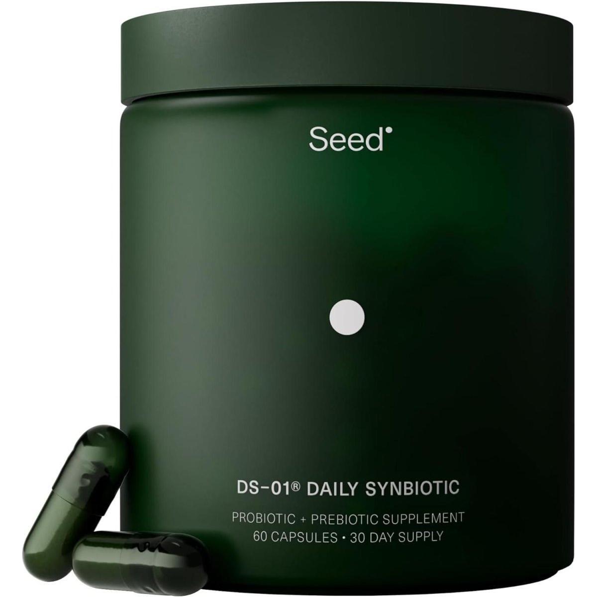 Seed DS-01 Daily Synbiotic Capsules