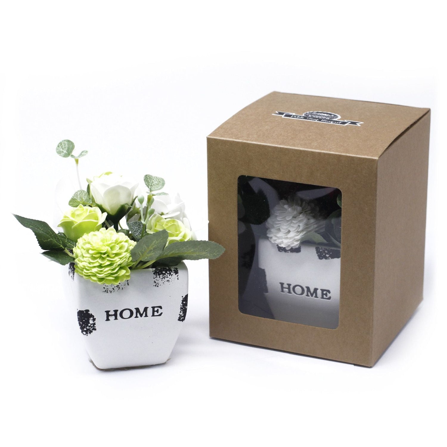Petite Soap Flower Gift Pots — Cute Floral Décor With a Relaxing Bath Treat