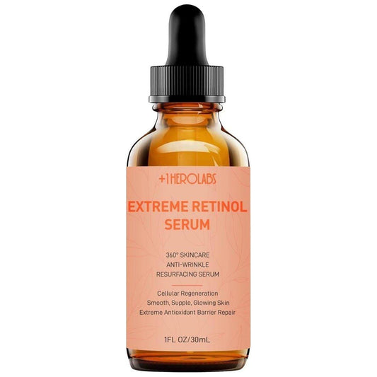 '+1 Hero Labs Extreme Retinol Serum 2.5% - 30ml - Glam Global UK+1 Hero Labs