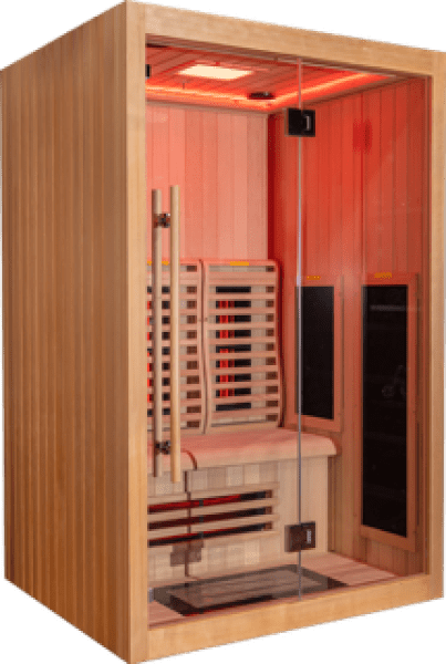 Studio Infrared Sauna SRA100-A 2 person indoor cabin