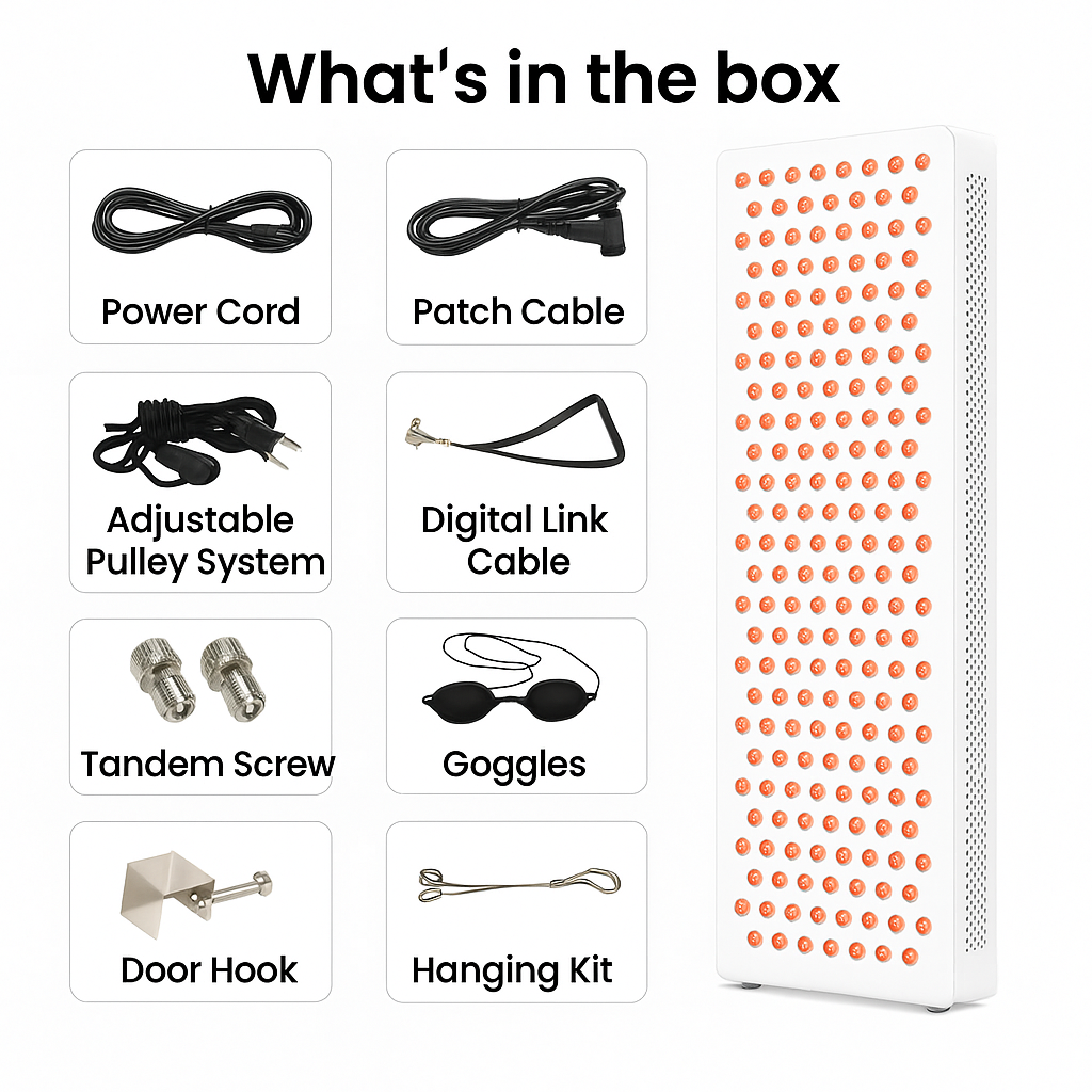 E-Plus 1500 Smart Series | Full Body 5-Spectrum Wall (1500W)