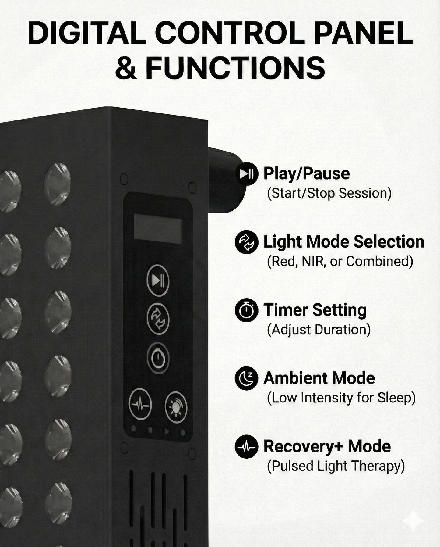 E1500 Pro Max | Full Body Red Light Therapy Panel (1500W)