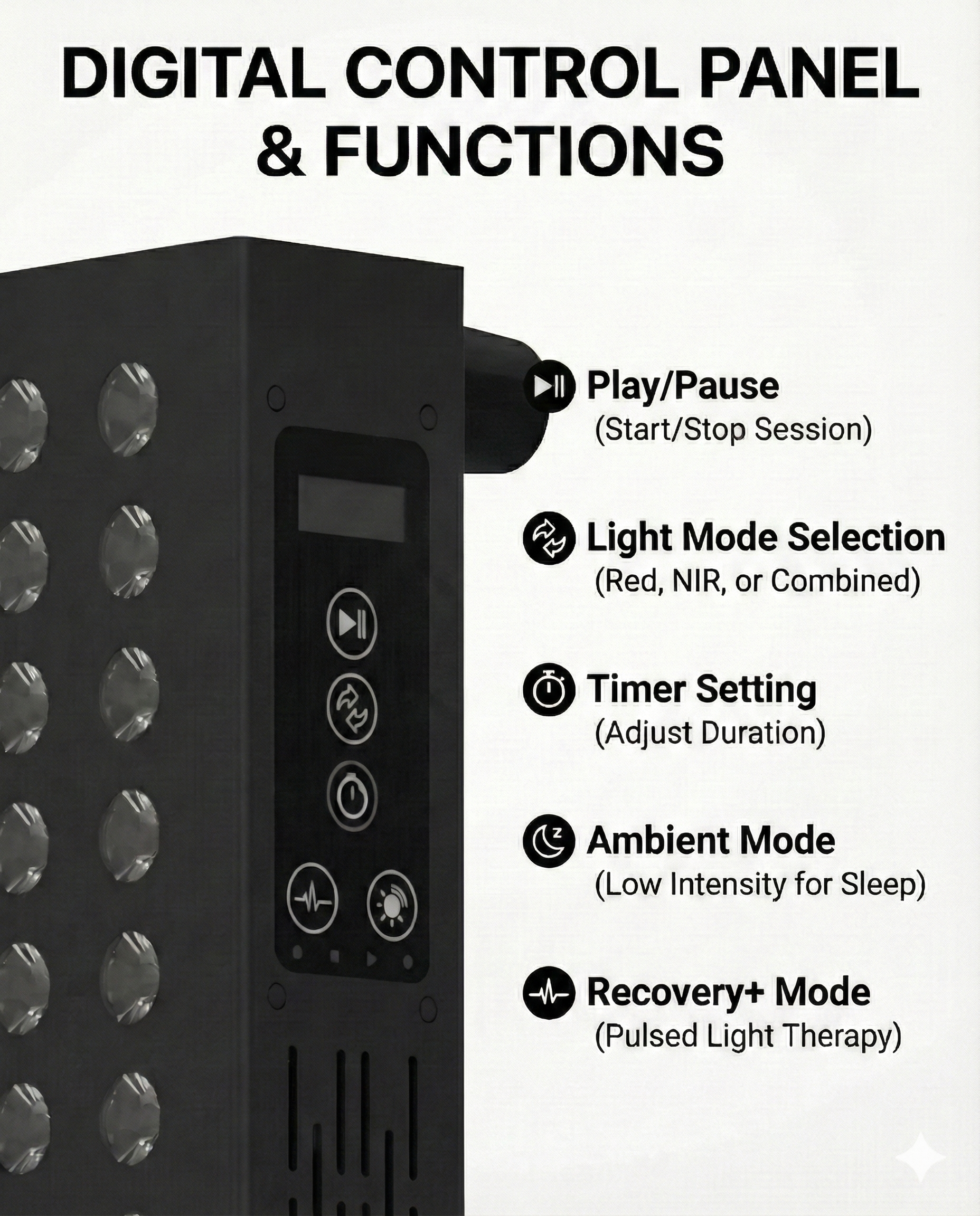 E1500 Pro Max | Full Body Red Light Therapy Panel (1500W)