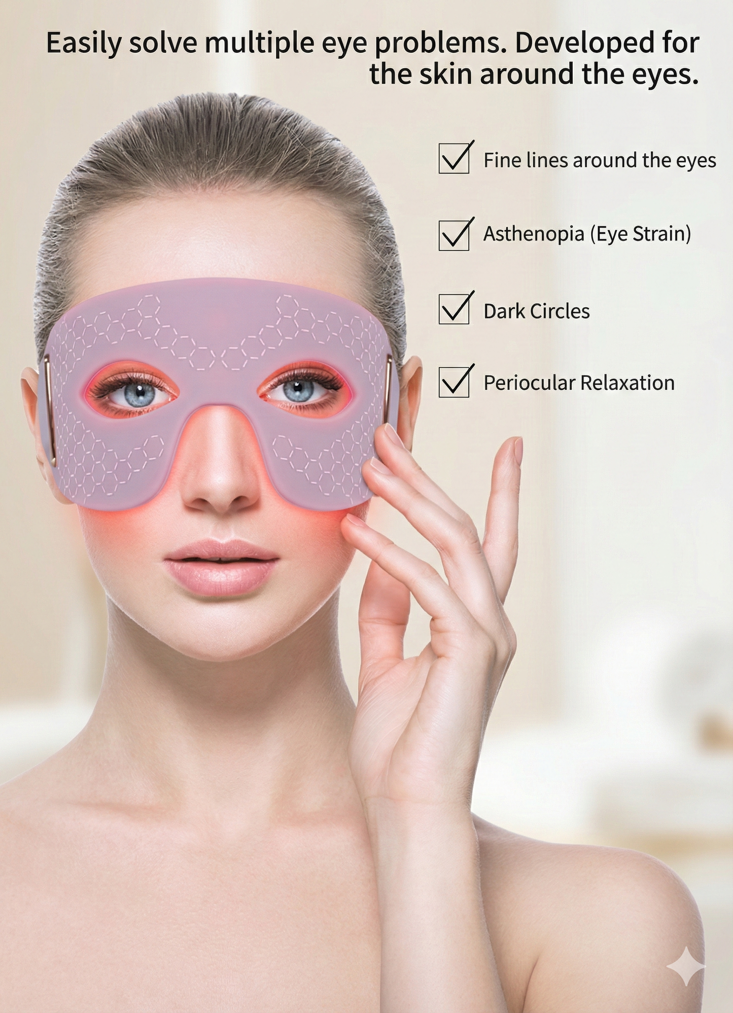 Lumina Eye Revive | LED Glasses for Crow's Feet & Dark Circles