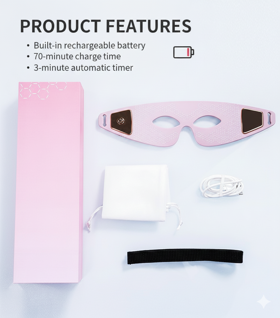 Lumina Eye Revive | LED Glasses for Crow's Feet & Dark Circles