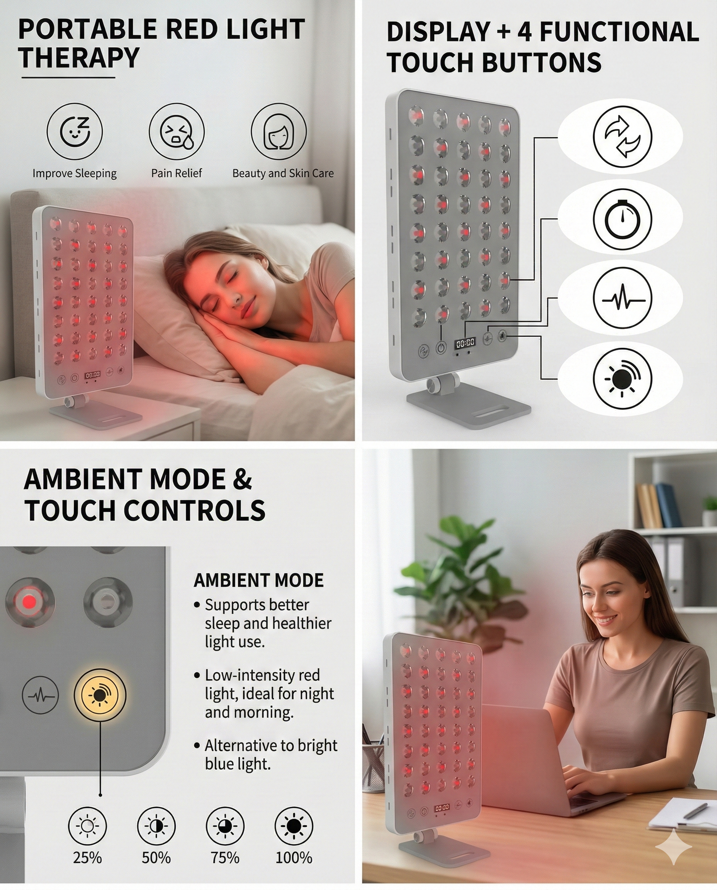 Lumina Travel Portable Red Light Therapy