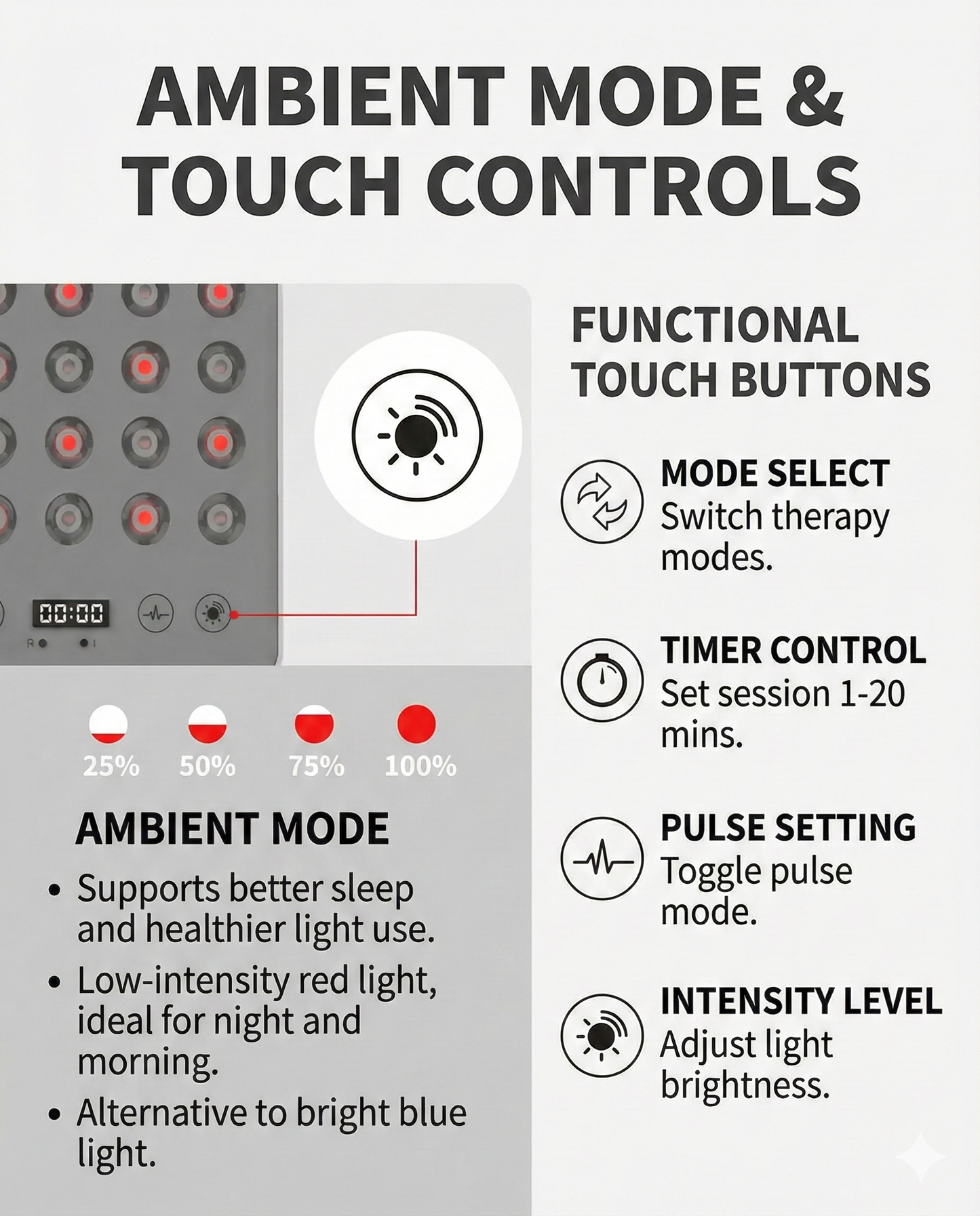 Lumina Travel Portable Red Light Therapy