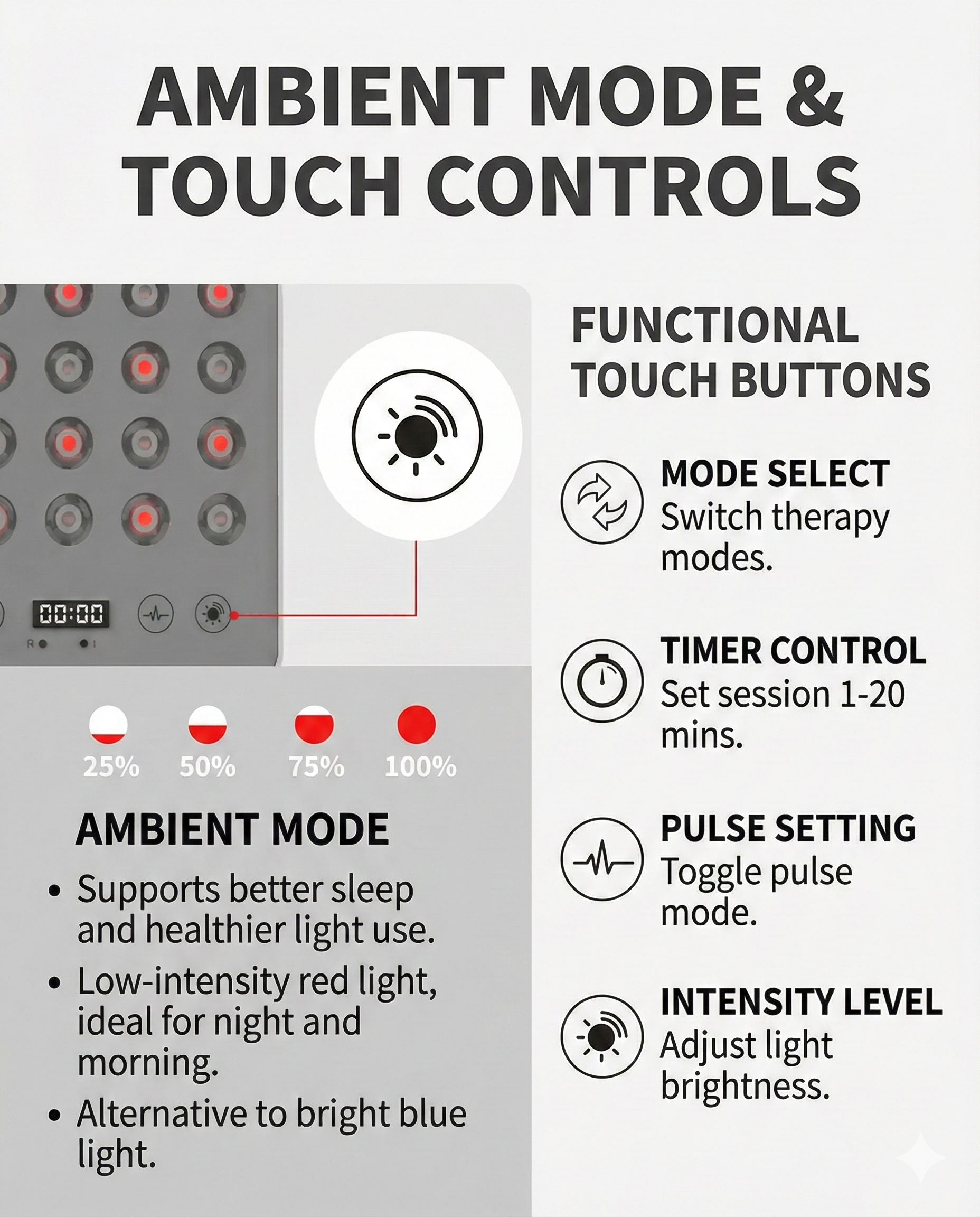 Lumina Travel Portable Red Light Therapy