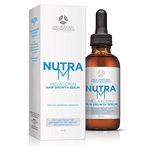Nutram™ Hair Serum – Dermatologist Tested, Approved* by American Hair Loss Association | Scalp DHT Blocker for Thinning Hair Men and Women, Supported by 20 Years of Experience in Hair Growth Solutions