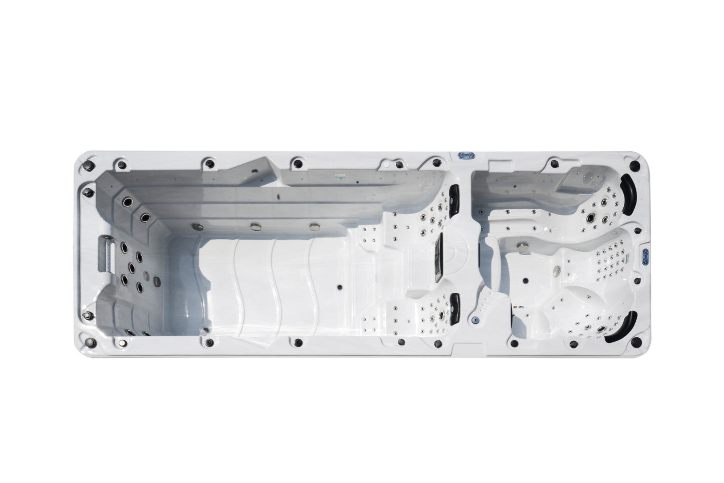 WithinWellness Titan Swim | 6-Person Premium Dual-Zone Swim Spa