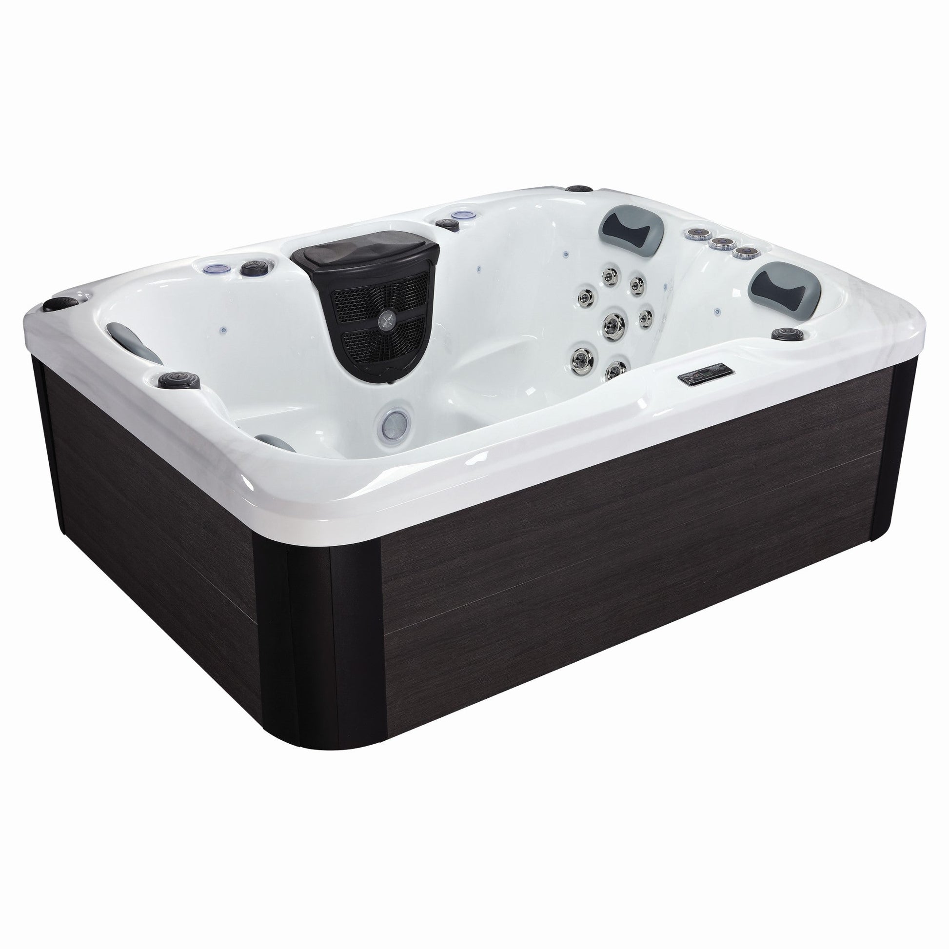 WithinWellness Serenity 3 | 3-Person Plug & Play Spa with Lounger