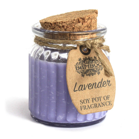 Lavender Soy Wax Candle | Soy Wax – Clean Burn – clean, low‑soot burn