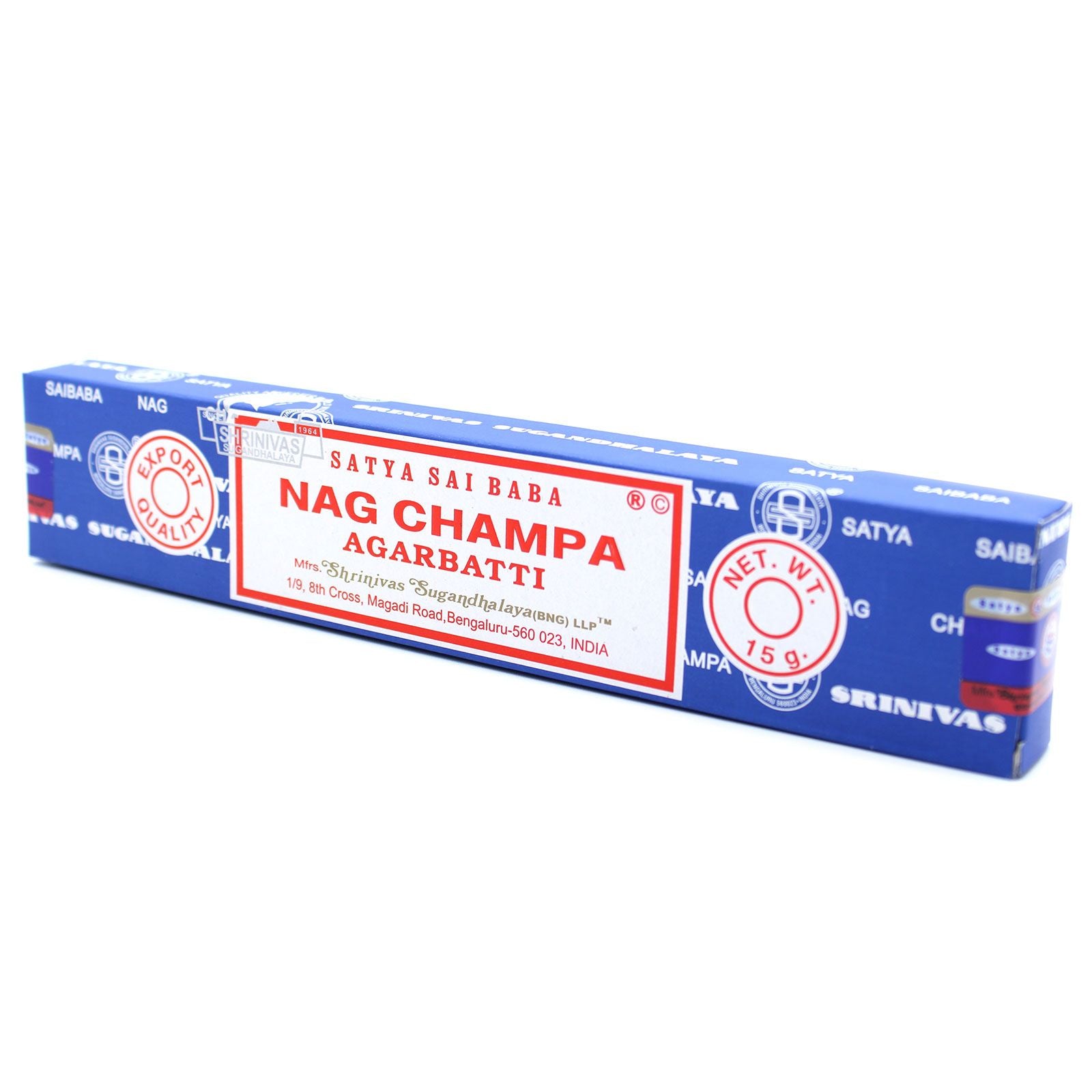Nag Champa Incense Sticks | Low-Smoke, Long Burn – low smoke, even burn