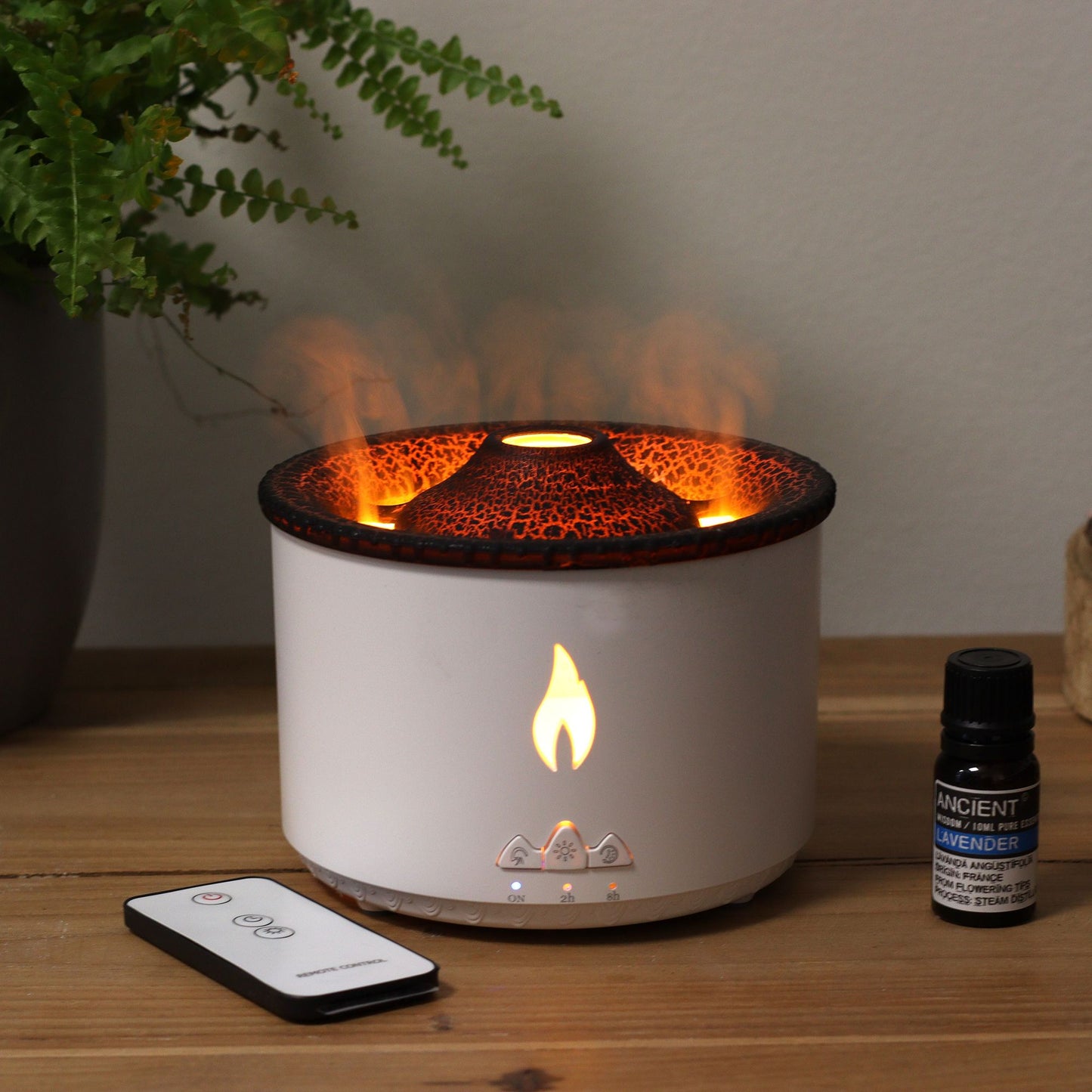 Ultrasonic Aroma Diffuser | Medium Volcano Effect Aroma Diffuser (plug) Two Colours -360ml