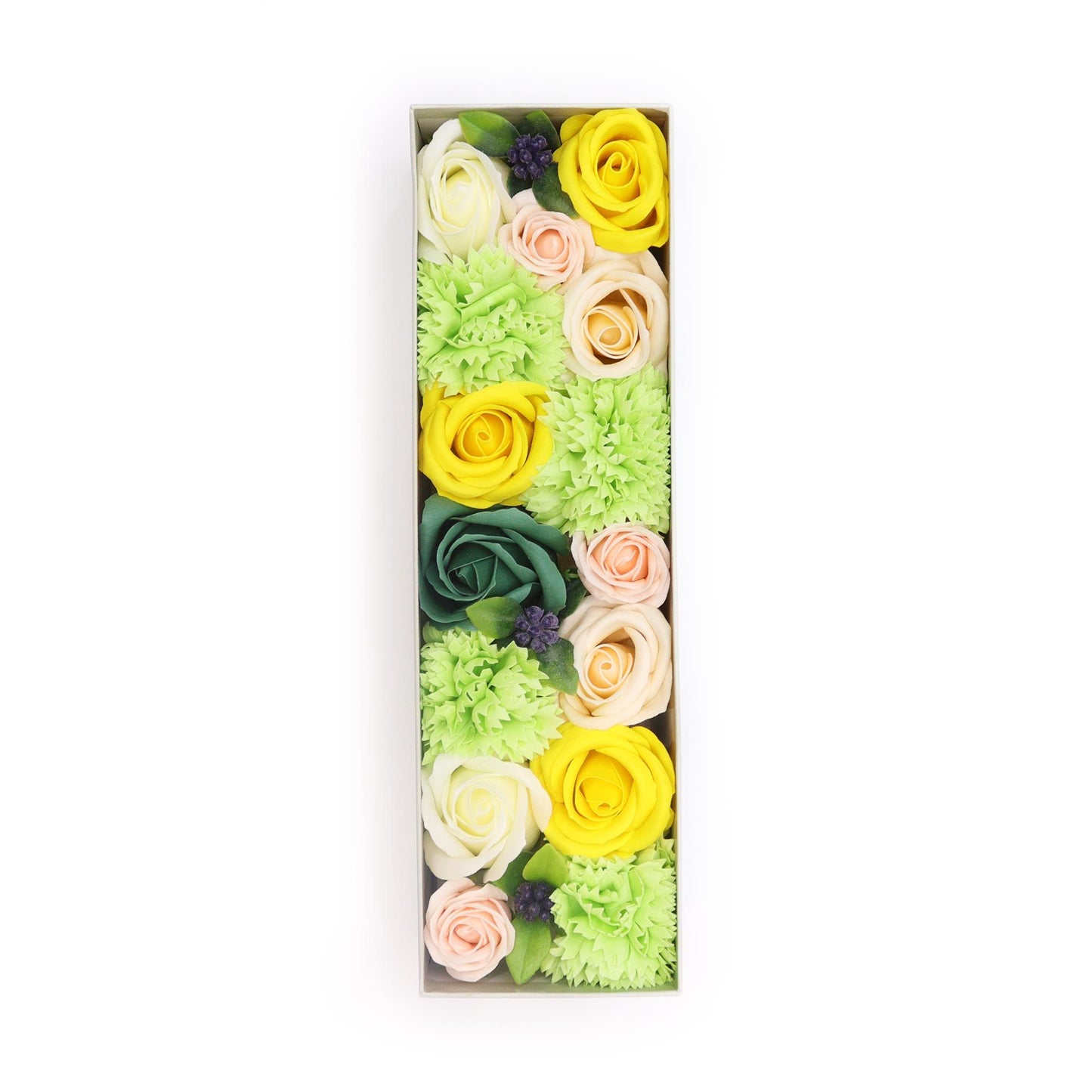 Long Box - Spring Celibrations - Yellow & Greens Soap Bar | Vegan, Handmade in UK product image