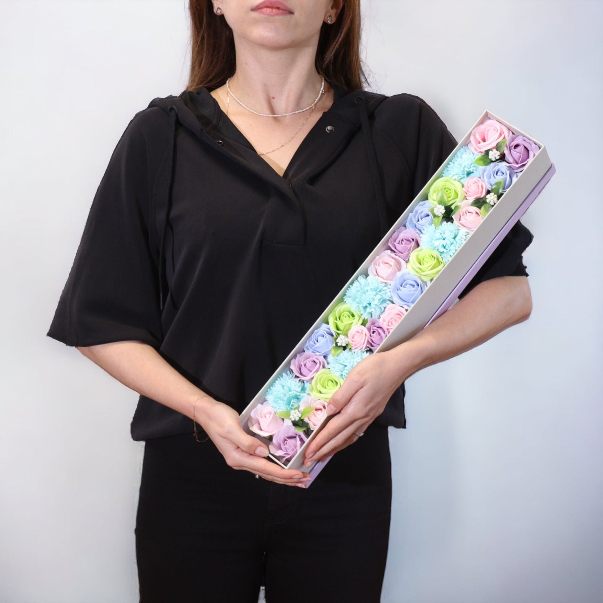 Extra Long Box - Baby Blessings - Blues Soap Bar | Vegan, Handmade in UK product image