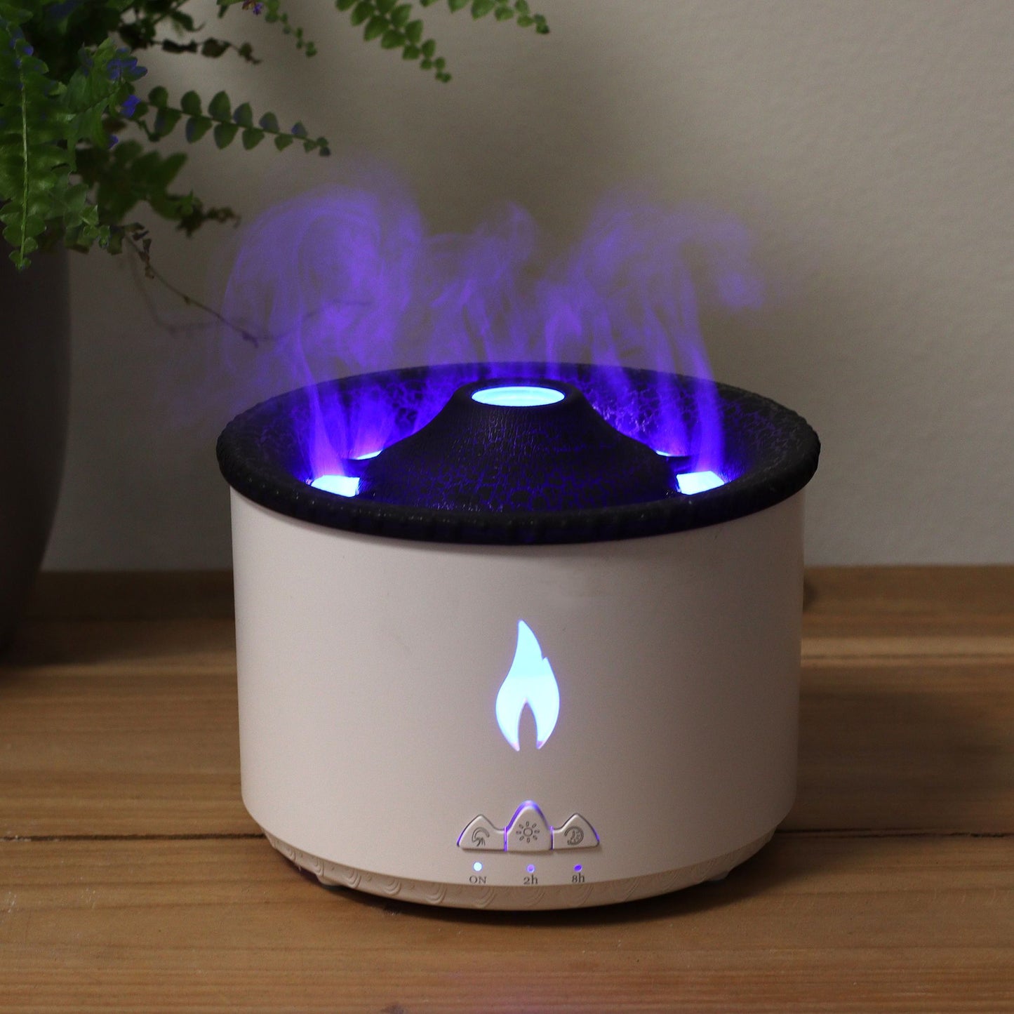 Ultrasonic Aroma Diffuser | Medium Volcano Effect Aroma Diffuser (plug) Two Colours -360ml