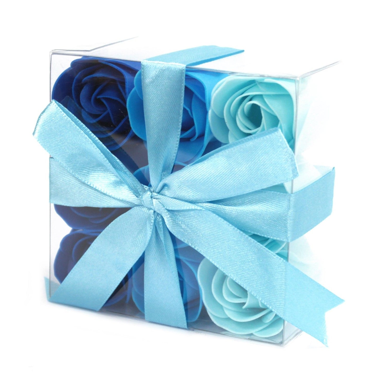 Set of 9 Flowers - Blue Wedding Roses Soap Bar | Vegan, Handmade in UK product image