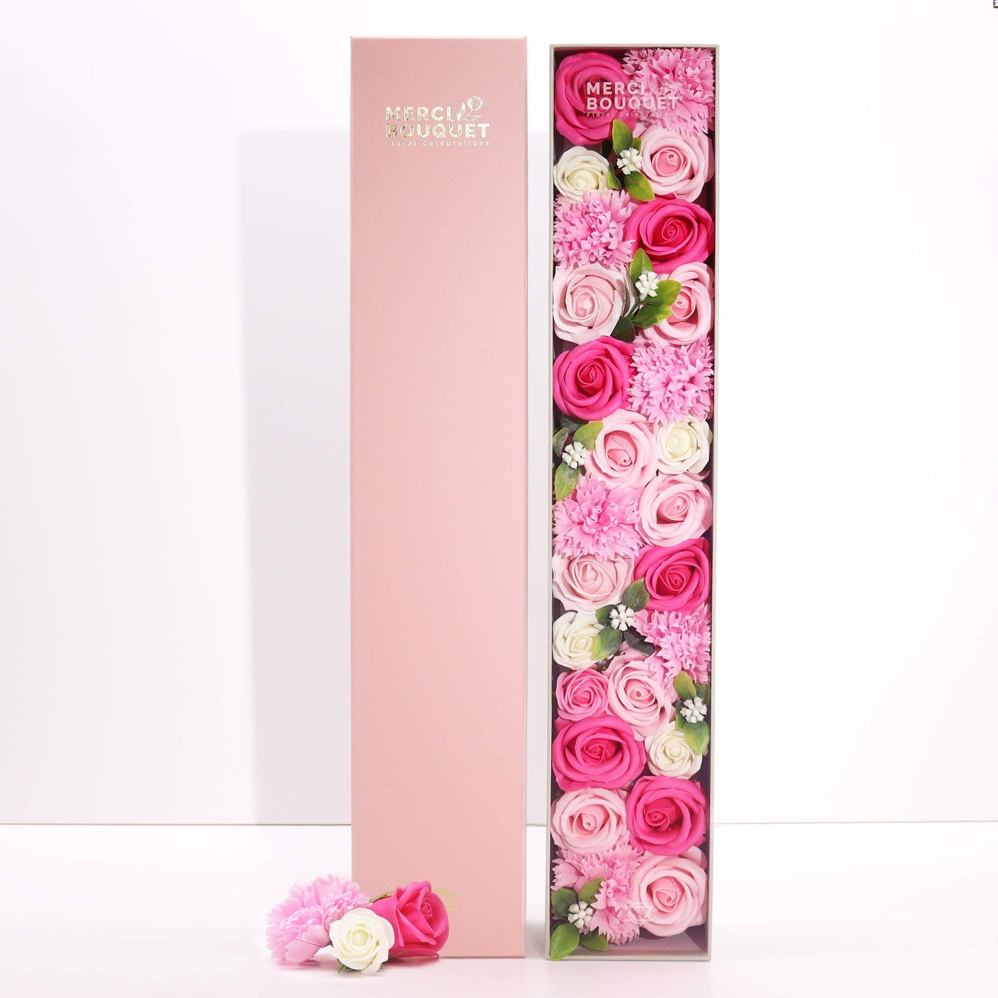 Extra Long Box - Baby Blessings - Pinks Soap Bar | Vegan, Handmade in UK product image