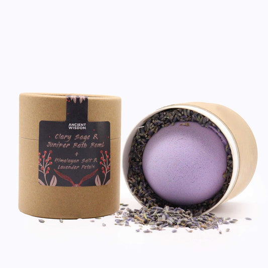 Essential Oil Bath Bomb | Enchanting Heart Heaven dissolving in a warm bath