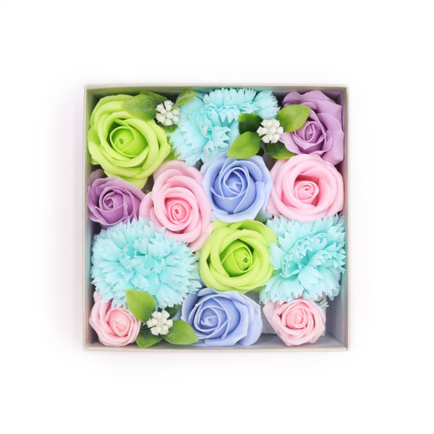 Square Box - Baby Blessings - Blues Soap Bar | Vegan, Handmade in UK product image