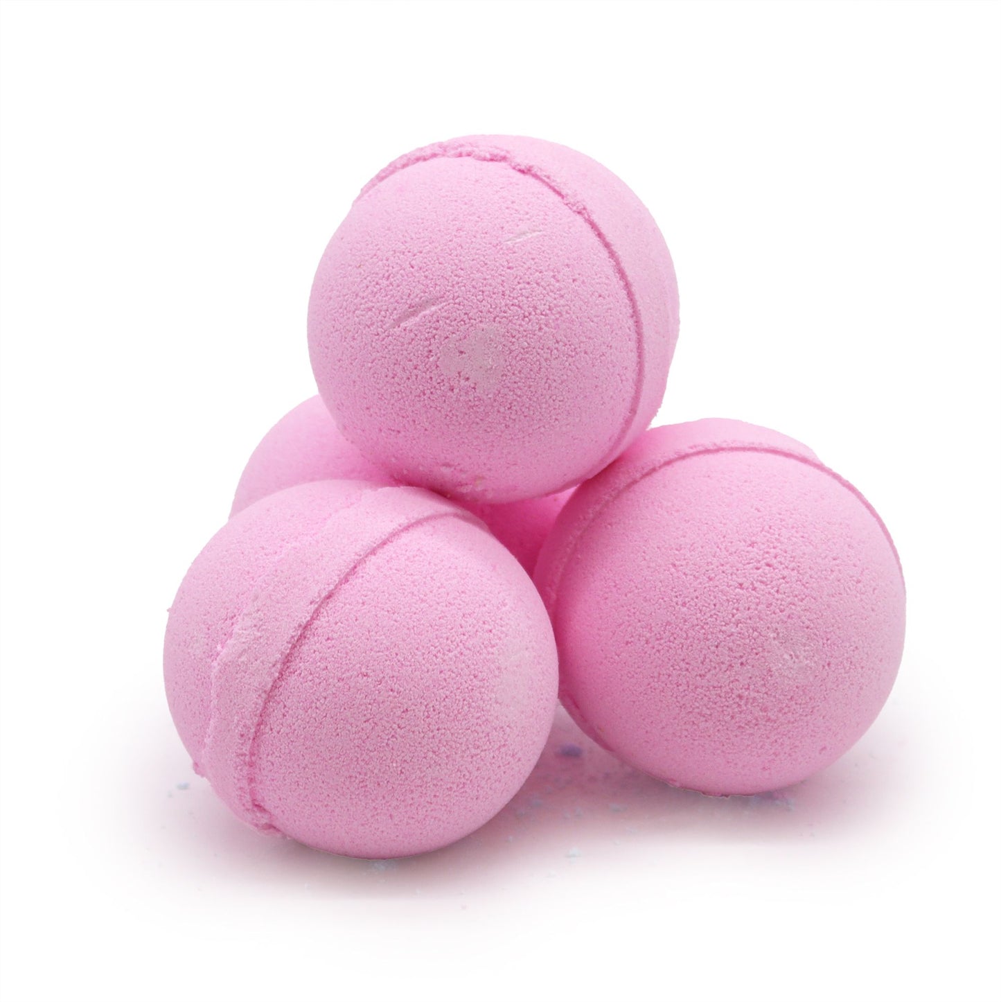 Essential Oil Bath Bomb | Essential Oil Bath Bomb - Frankincense & Rose dissolving in a warm bath