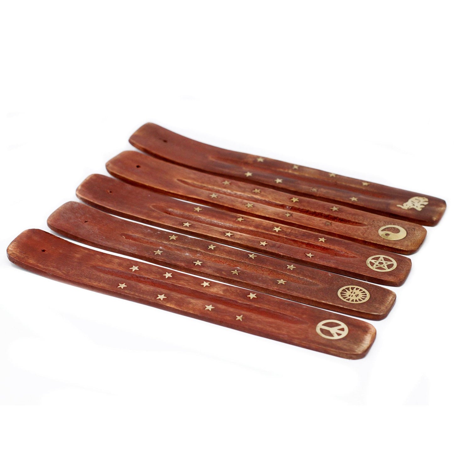 Mango Wood Incense Holder – Ash Catcher | Mango Wood, Ash Catcher, Heat-Safe