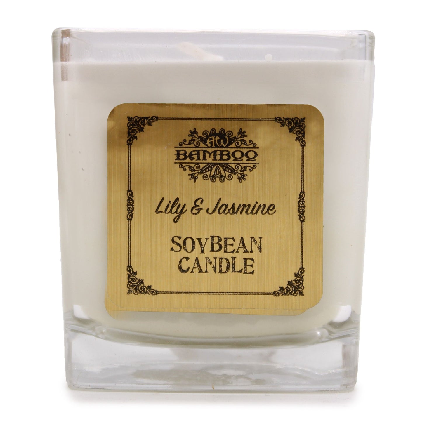 Jasmine Soy Wax Jar Candle | Soy Wax – Clean Burn – clean, low‑soot burn