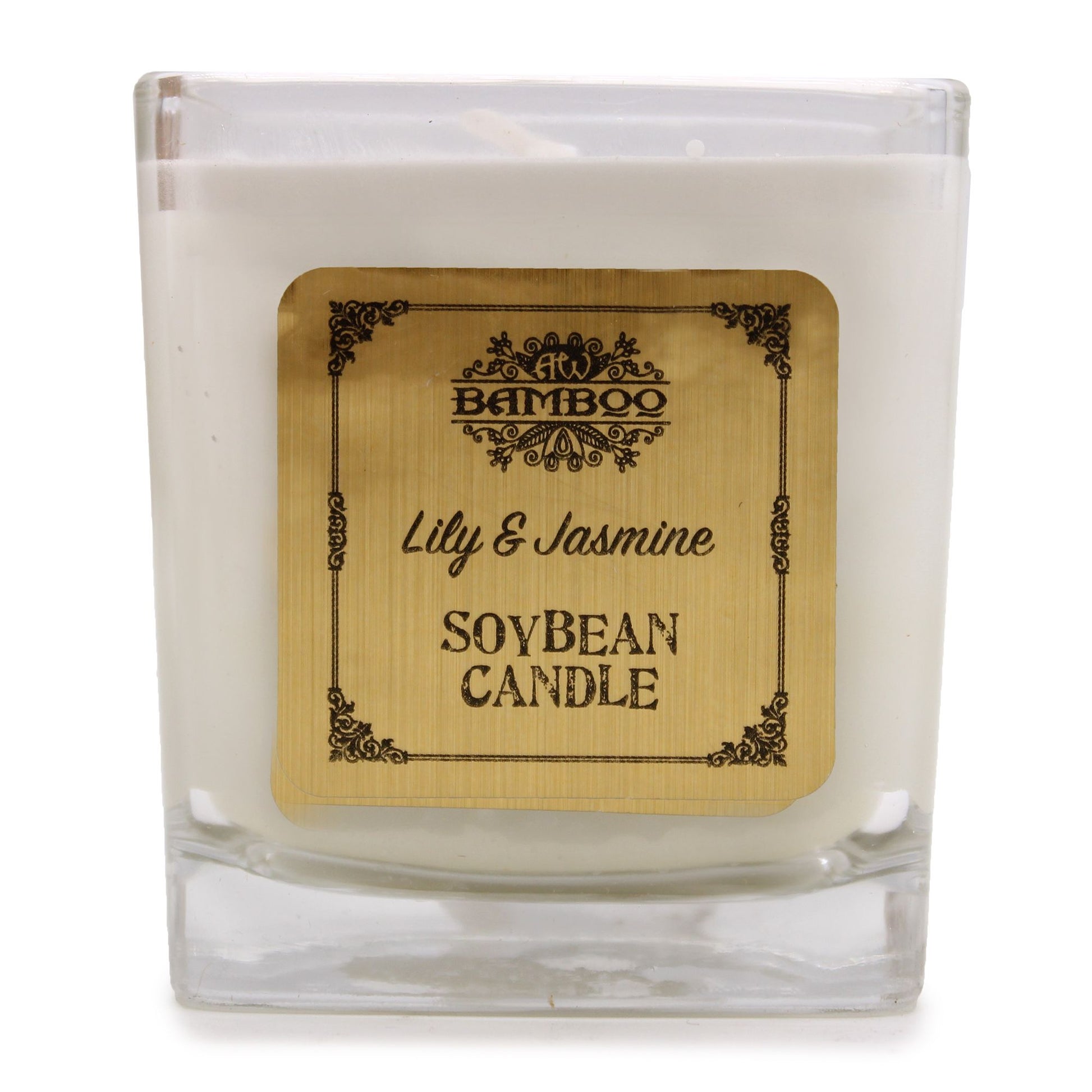 Jasmine Soy Wax Jar Candle | Soy Wax – Clean Burn – clean, low‑soot burn