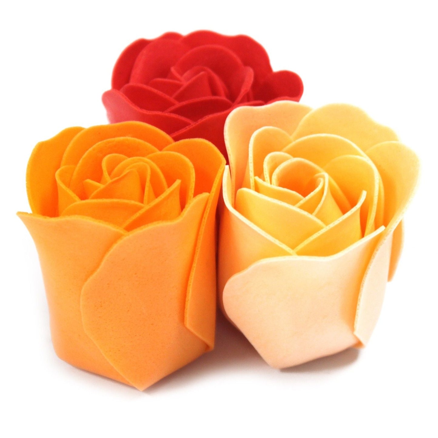 Set of 9 Flower Box - Peach Roses Soap Bar | Vegan, Handmade in UK product image