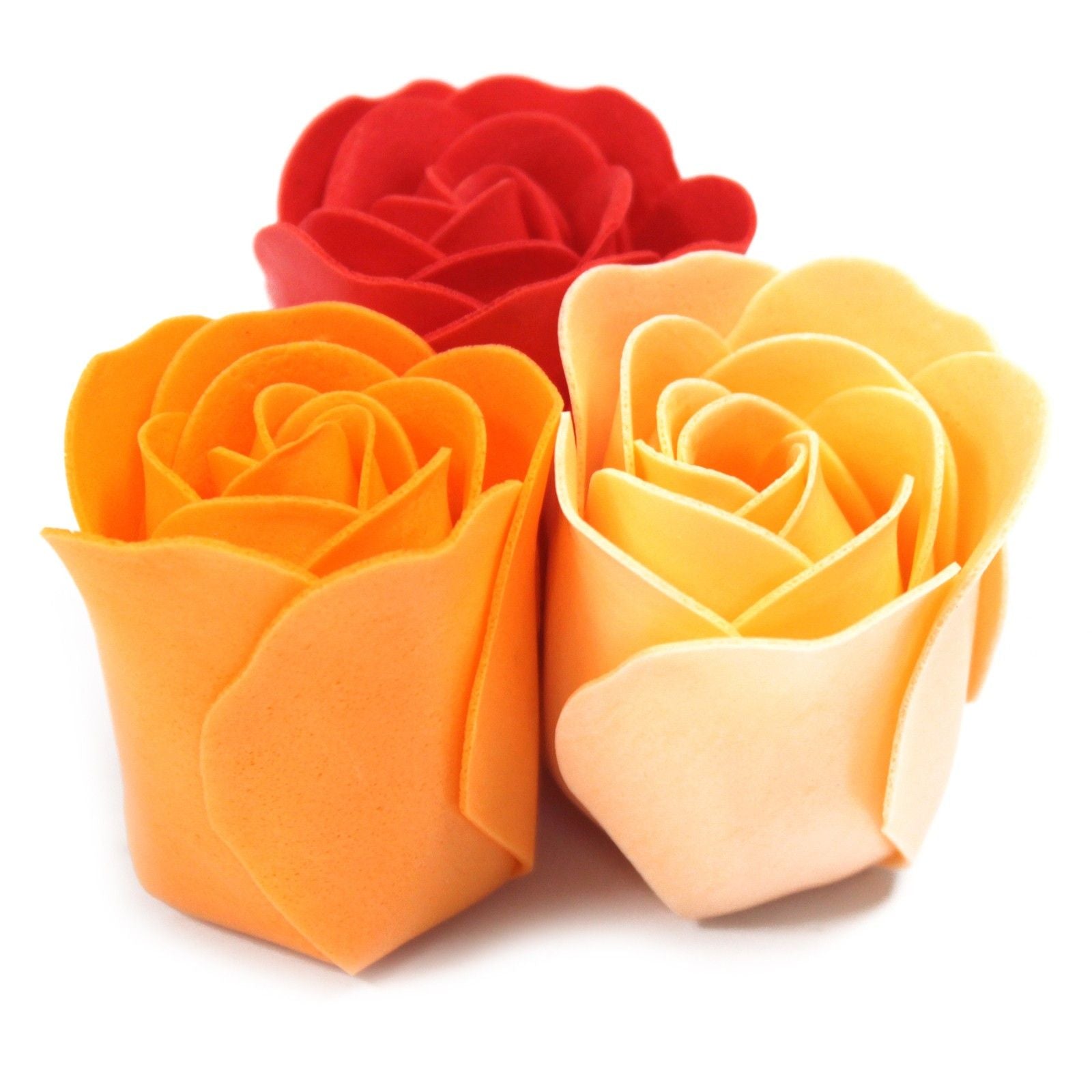 Set of 9 Flower Box - Peach Roses Soap Bar | Vegan, Handmade in UK product image