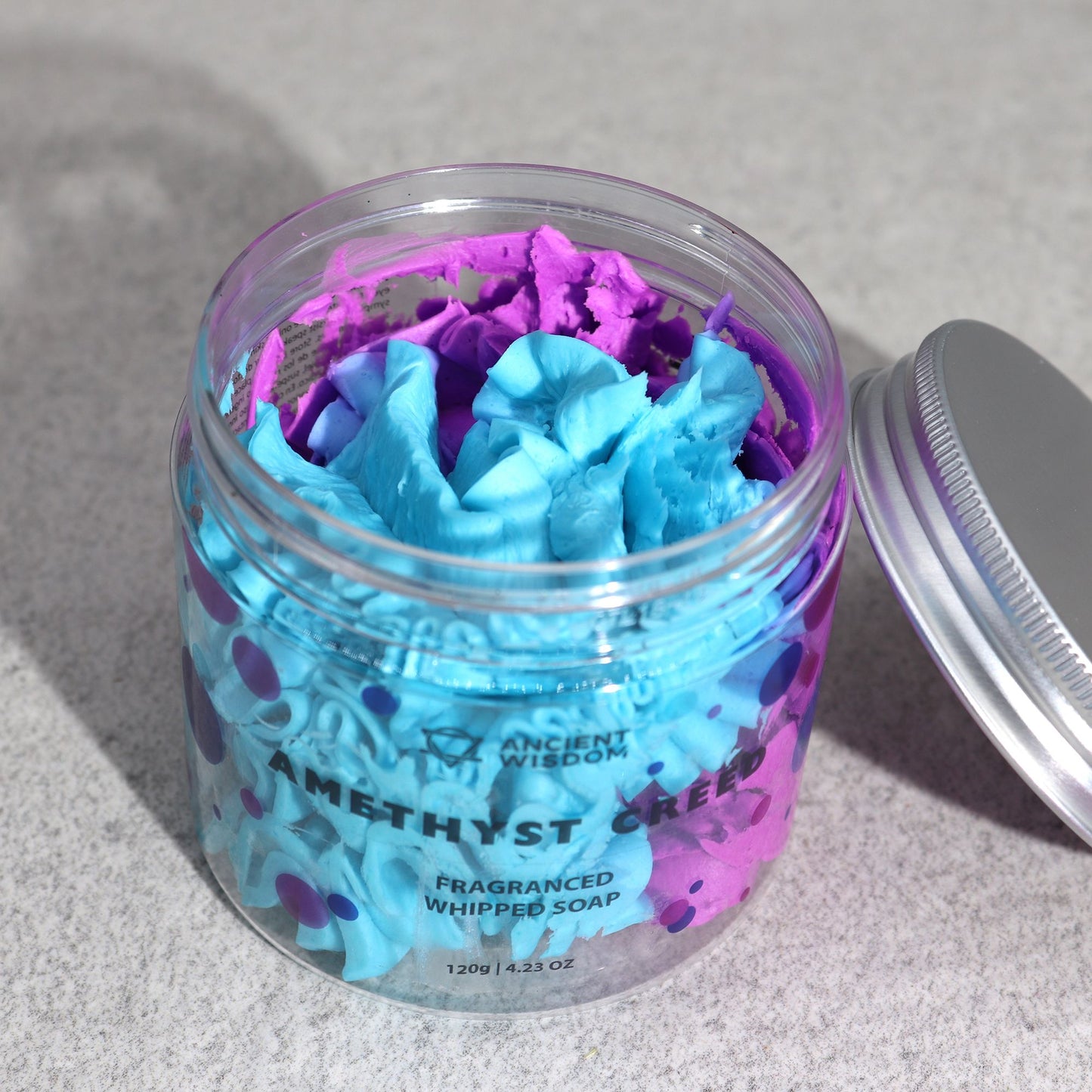 Amethyst Creed Whipped Cream Soap 120g product image