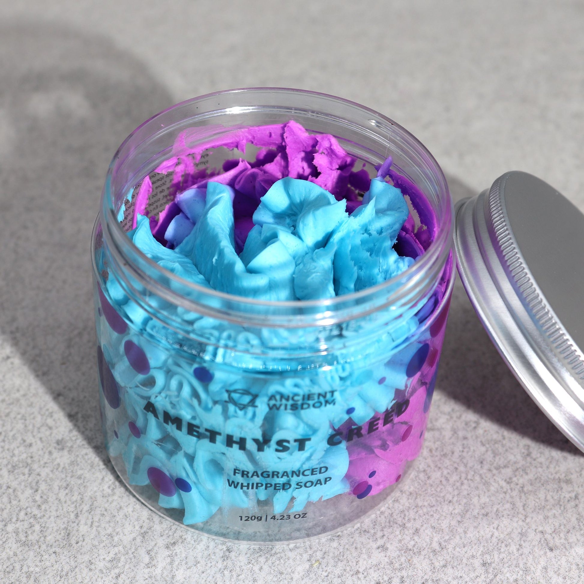 Amethyst Creed Whipped Cream Soap 120g product image