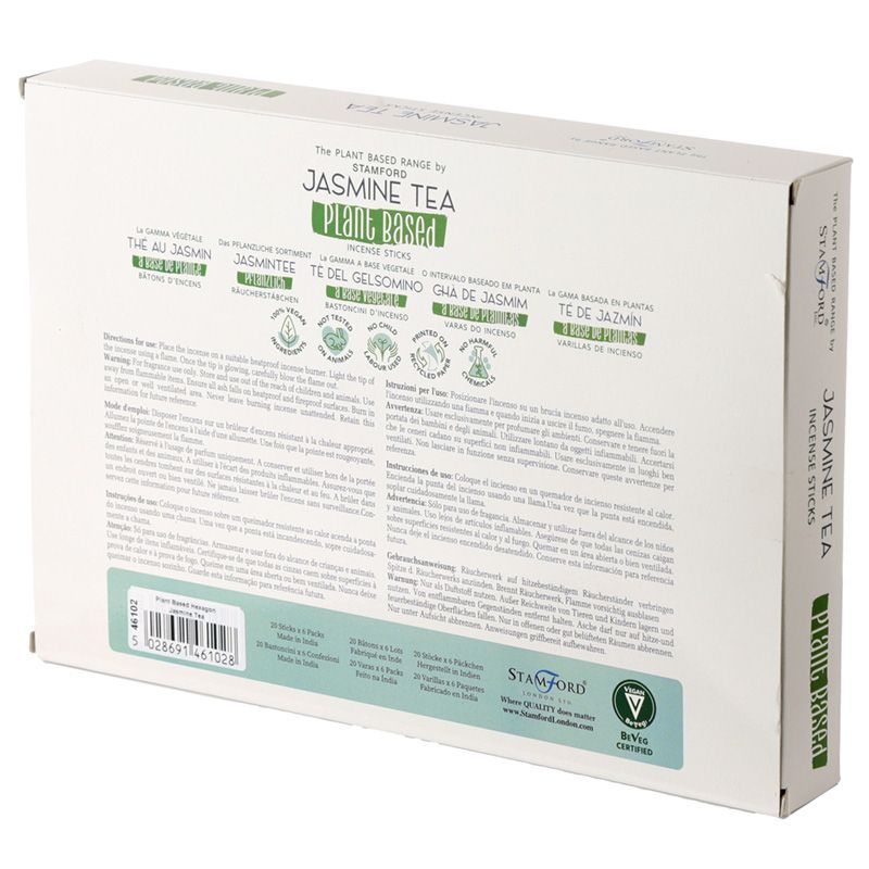 Jasmine Incense Sticks | Low-Smoke, Long Burn