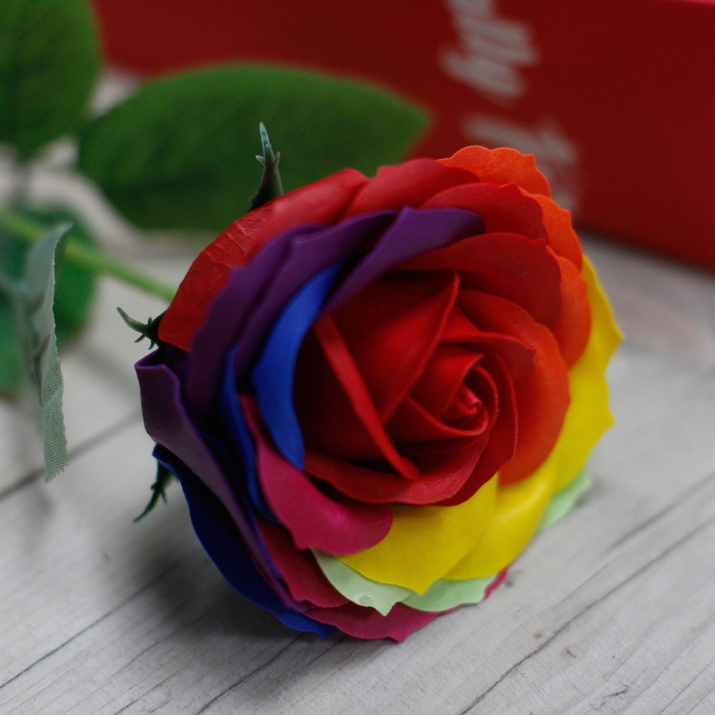 Luxury Flower - Rainbow Soap Bar | Vegan, Handmade in UK product image