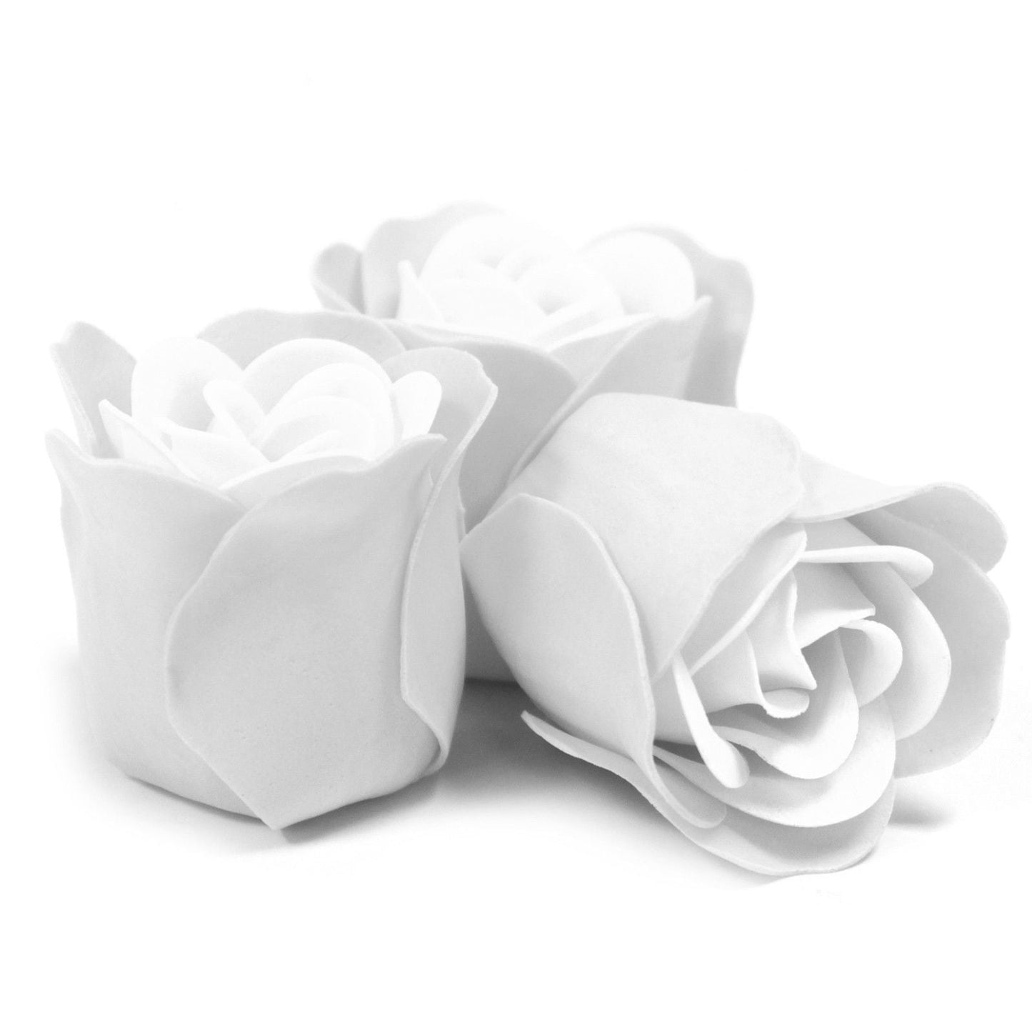 Set of 3 Flower Heart Box - White Soap Bar | Vegan, Handmade in UK product image