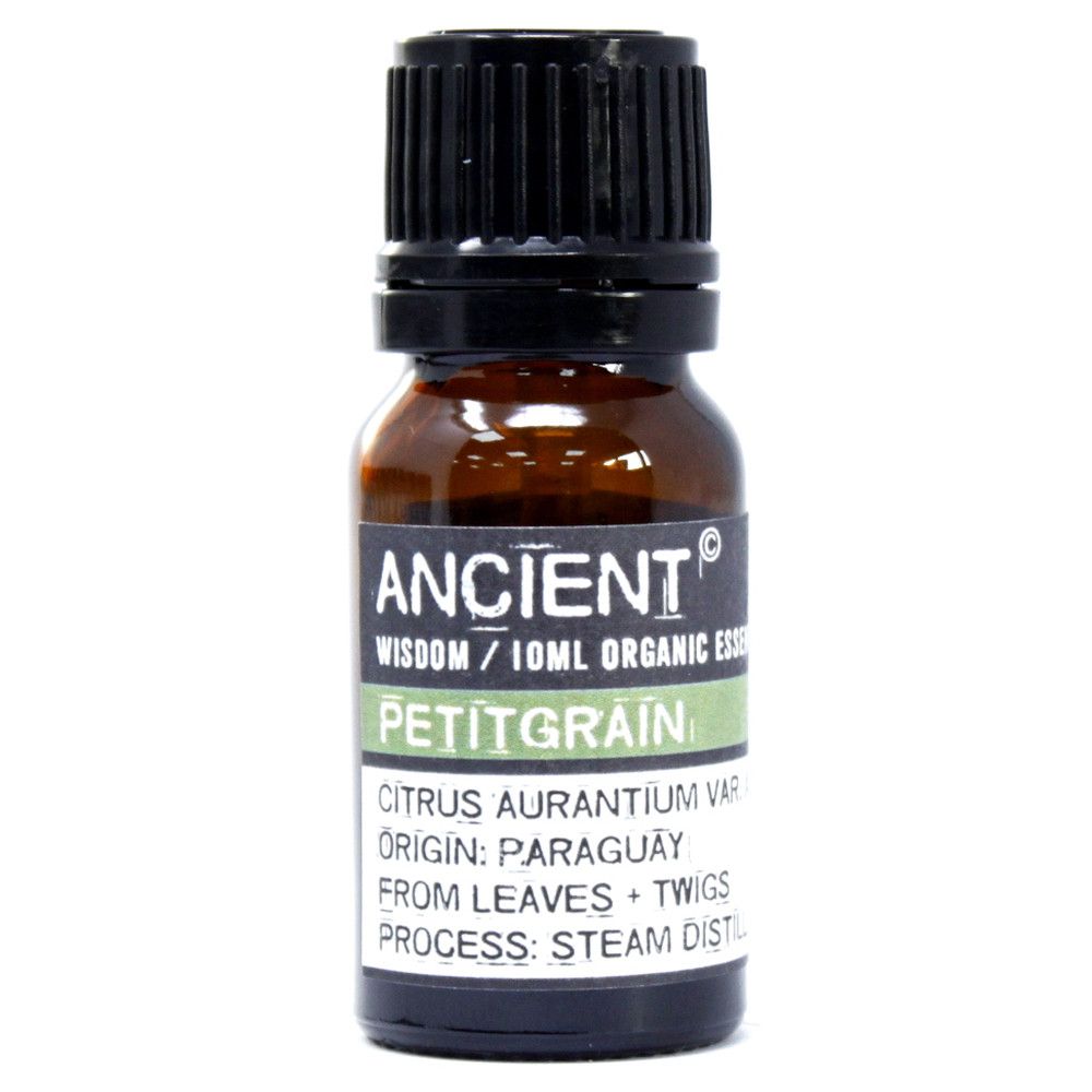 Petitgrain organic essential oil 10ml bottle